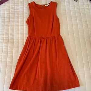 Orange Madewell Dress, never worn